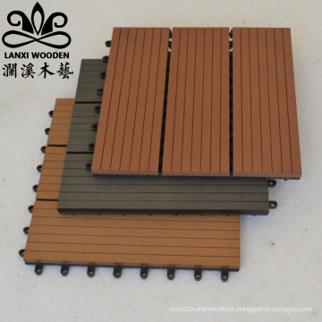 Factory Outdoor Composite Deck Wood PVC Grain Engineered Plastic Floor WPC Decking